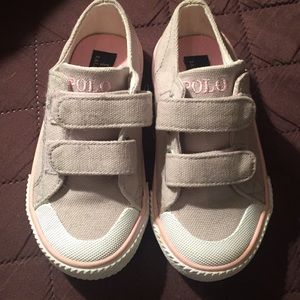 Polo Ralph Lauren - Girls - Gray/Pink Shoes